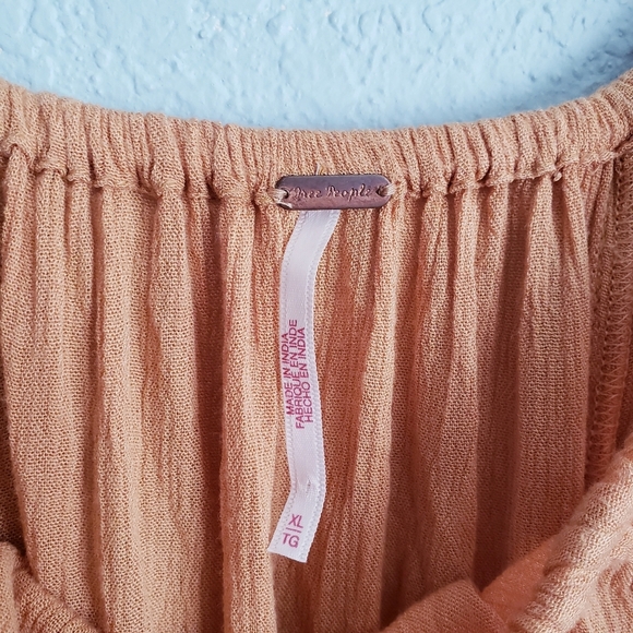 Free People Celeste Convertible Tunic / Skirt In Mossy Gold - Picture 6 of 8